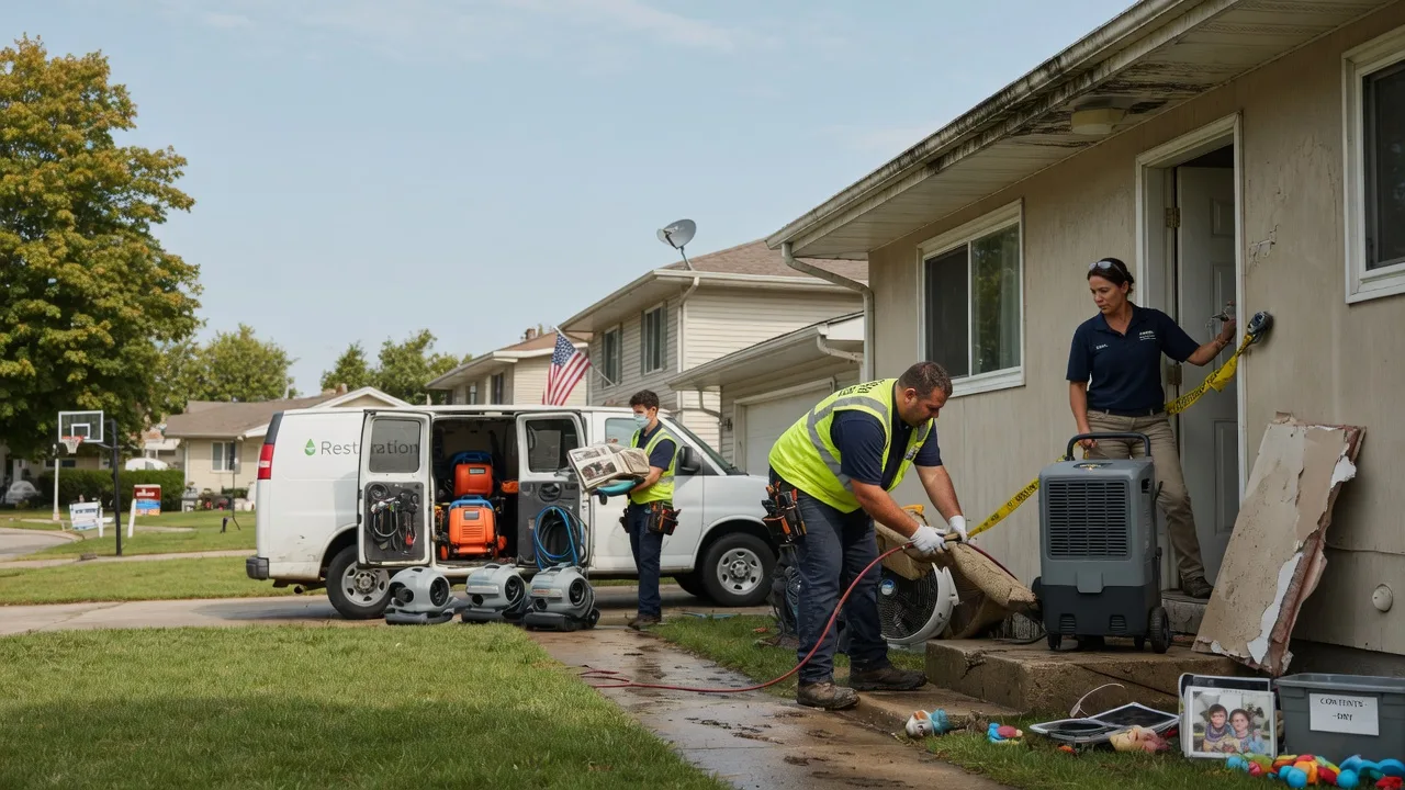 Water Damage Restoration in Glen Ullin, ND near me